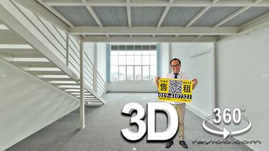 (360 VR) The CEO Mezzanine Floor Base 580sf Nice View Tenanted Reno