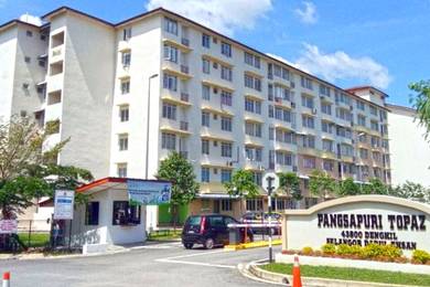 Nice unit Apartment Taman Topaz, Dengkil