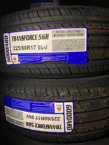 New tyre 225 60 17 Goddard Transforce 568 yr 2024