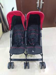 Twin shop stroller mudah