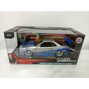 Jada 1-24 Fast Furious Nissan Skyline GT-R (R34)
