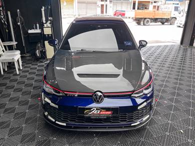 Volkswagen Golf Mk8 Front Bonnet Hood Carbon Fiber