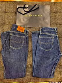 Ralph Lauren Slim Fit Jeans 2 pairs size 28 men