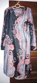 Kurung Batik Kain Lipat Depan