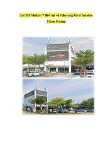 Two (2) units Three Storey Detached Shoplot TO LET.