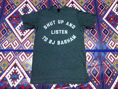 Bj Barham singer band tshirt - tour tee