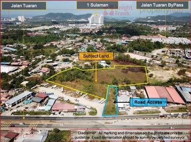 Vacant Land | Dambai | Menggatal | Flat Commercial Land