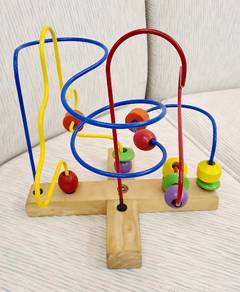 Wonder World Beads Frame Wooden Toy