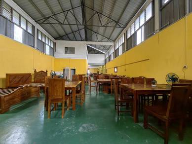 Warehouse 60x200 Main Road Frontage Kuala Selangor