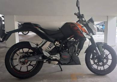 Ktm duke deals 200 mudah