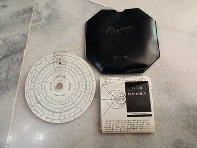 CONCISE Circular Slide Ruler (Japan)