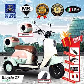 Z7 electric tricycle in Sarawak Malaysia new