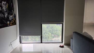 PASANG LANGSIR ROLLER BLIND l langsir jenis roll