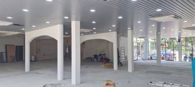 SILING JENIS ALUMINIUM l aluminium strip ceiling