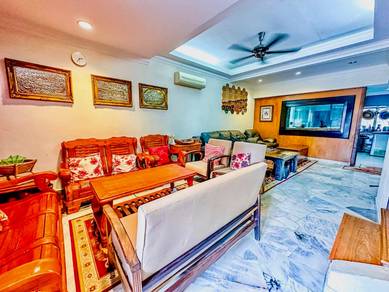 (FACING OPEN+EXTENDED+FULLY RENO)3 Storey House Taman Kosas Ampang