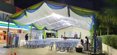 Marquee Tent and Stage