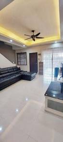 Setia Indah Double Storey Renovated + Fully Furnished 24hrs Security