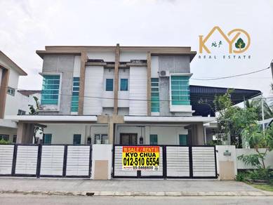 Bercham Freehold Semi Detached Corner house for Sale in Ipoh