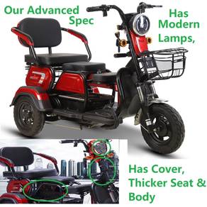 Electric Scooter Tribike, Electric Tricycle