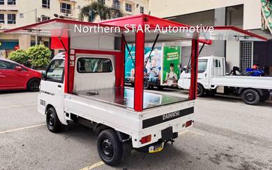 Daihatsu Hijet Pro Wooden Cargo Pasar Malam Box