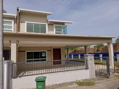Taman Cerah menggatal Double Storey End Corner Bare lot