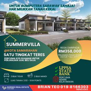 [NEW] Summervilla 1-tingkat Baru di Desa Ilmu Kota Samarahan