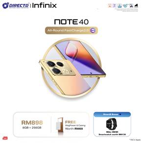 Infinix Note 40 [8GB | 256GB] Percuma HADIAH