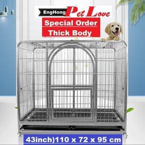 3.6ft Dog Cage 110cm (43inch) sangkar anjing, sang