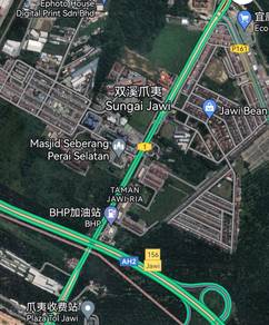 2.52 Acres Residential Land - Sungai Jawi, Flat Land Near Jawi Tol