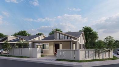 NEW PROJECT!! Modern Architecture - Single Storey SEMI-D for SALE.