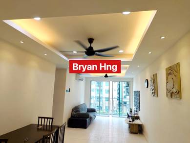 Golden Triangle At Sungai Ara Renovated Furnished 2 Car Park Freehold