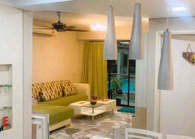 Villa Ampang Front Pool Ground Floor Fully Furnished Condo KLCC Rent