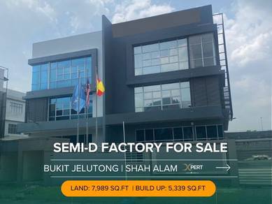 Semi D Factory Bukit Jelutong {freehold}