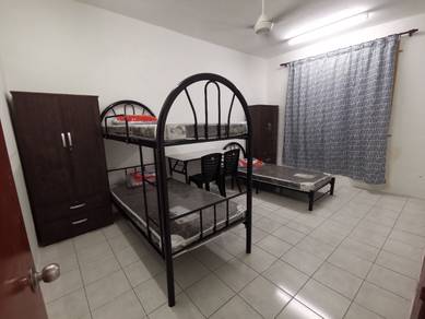 Angkasa Apartment, Blok K, Partial Furnished, 871Sf, Menggatal