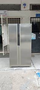 $amsung 2 side by side door fridge refrigerator pe