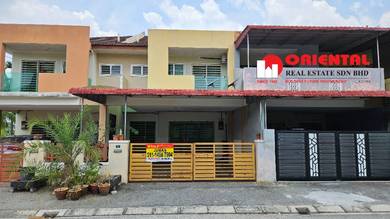 Rumah Teres 2 Tingkat Di Taman Rapat Permai Ampang Ipoh Untuk Dijual