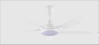 Cosa XPRESS5B54LED 54" Ceiling Fan W/LIGHT (WHITE)
