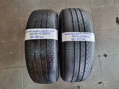 2pcs Continental Comfort cc6 Tyres 185-60-15
