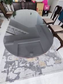 GLASS TABLE TOP l kaca lapik meja kalis pecah anda