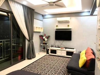 Ria Apartment / Pangsapuri Ria Batu Caves (FULLY FURNISHED CITY VIEW)