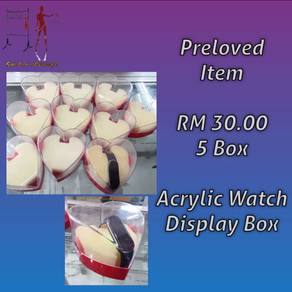 5 Display Box ( Preloved )