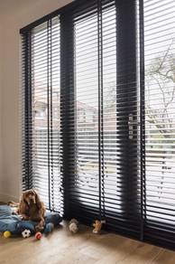 LANGSIR JENIS KAYU l solid timber blind install