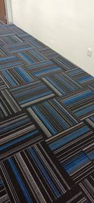 PASANG KARPET PEJABAT l office carpet install tile