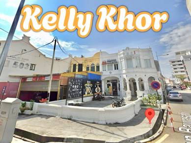 7000SF! Hutton Lane 2-Storey Shophouse Georgetown Nagore Bawasah