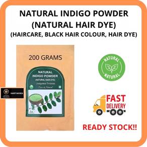 NATURAL INDIGO POWDER (200 GMS) (Natural Hair Dye)