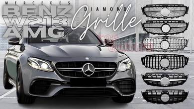 Mercedes W213 Amg Grille Gt Grill Diamond Bodykit