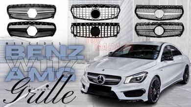 Benz Cla W117 Gt Grill Amg Grille Diamond Bodykit