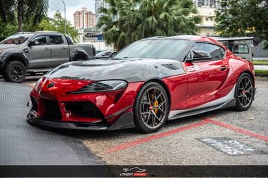 Toyota Supra A90 Aim Design Carbon Front Lip