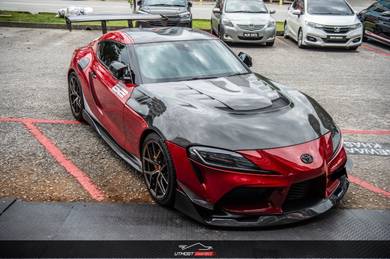 Toyota Supra A90 VR Front Hood Carbon