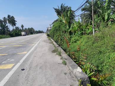 Value buy land Jalan Kapar Batu 15 Beside main road Klang